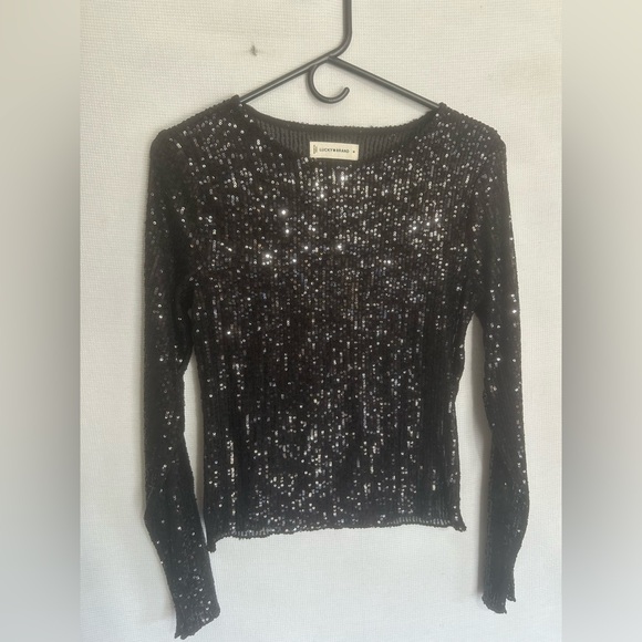Lucky brand sequenced long sleeve top - Picture 1 of 6